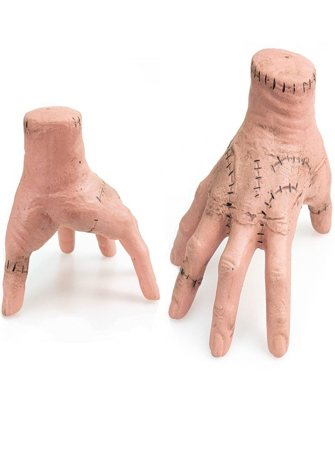 GiftExpress Creepy Latex Thing Hand Prop - Realistic Severed Hand Decoration for Halloween, Gothic Cosplay, Wednesday Inspired Horror Home Décor - Image 2
